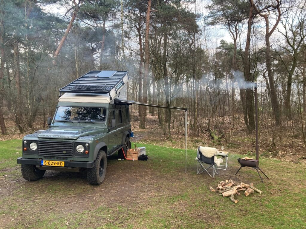 Huur een Landrover Defender met daktent voor jouw Schotland reis